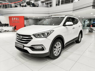 2015 Hyundai Santa Fe III Рестайлинг, белый, 1850000 рублей, вид 1