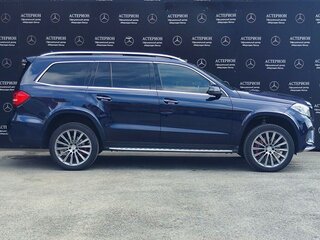 2017 Mercedes-Benz GLS 400 I (X166), синий, 3600000 рублей, вид 4