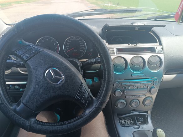2004 Mazda 6 I (GG), серебристый, 333000 рублей - вид 7