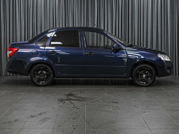 2013 Lada (ВАЗ) Granta I, синий, 348000 рублей - вид 2