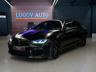 2018 BMW M5 VI (F90), чёрный, 7600000 рублей, вид 3