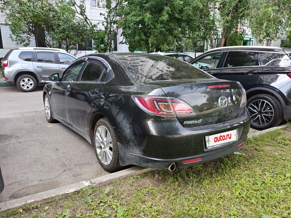 2008 Mazda 6 II (GH), чёрный - вид 4