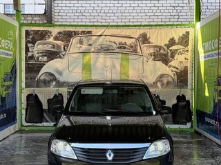 2011 Renault Logan I Рестайлинг, чёрный, 670000 рублей, вид 4