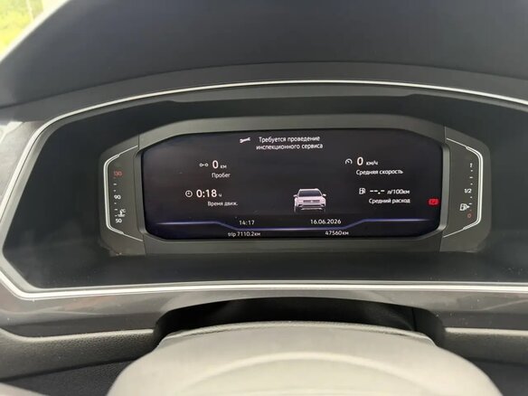 2022 Volkswagen Tiguan Allspace II Рестайлинг, белый - вид 24