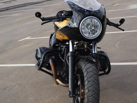 2019 BMW R Nine T Racer, золотистый, 1550000 рублей, вид 5