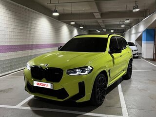 2021 BMW X3 M Competition I (F97) Рестайлинг, жёлтый, 9500000 рублей, вид 3