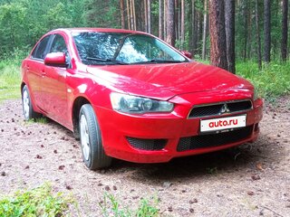2008 Mitsubishi Lancer X, красный, 685000 рублей, вид 2