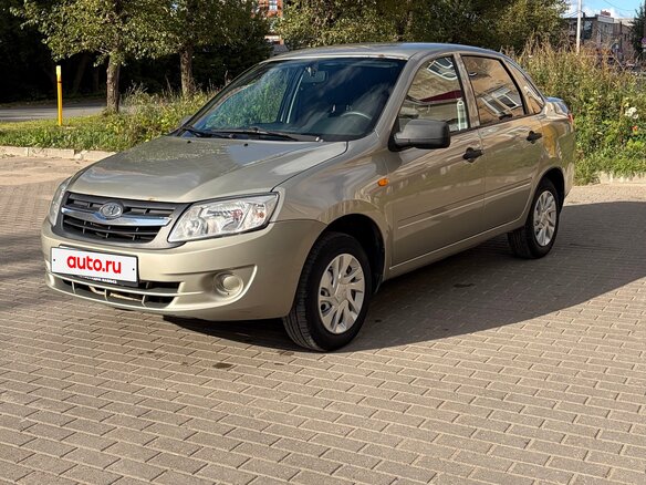2012 Lada (ВАЗ) Granta I, серый, 315000 рублей - вид 1