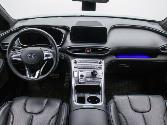 2021 Hyundai Santa Fe IV Рестайлинг, серебристый, 3412000 рублей - вид 11