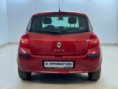 2007 Renault Clio III, красный, 649000 рублей, вид 3