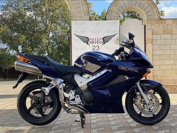 2002 Honda VFR 800, синий - вид 8