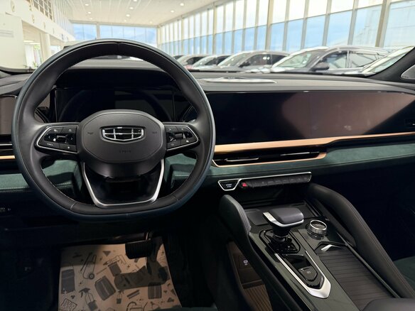 2023 Geely Monjaro (Xingyue L) I, синий - вид 13