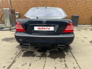 1999 Mercedes-Benz S-Класс 320 Long IV (W220), чёрный, 1800000 рублей, вид 2