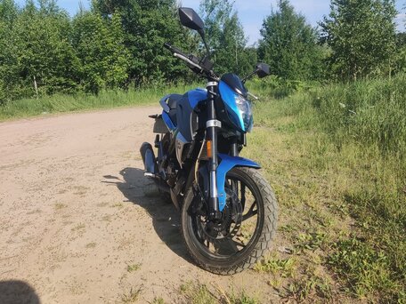 2015 CFMoto 150NK, голубой, 100000 рублей, вид 3