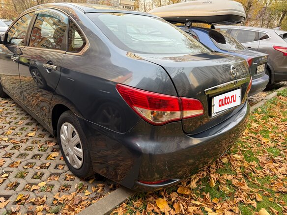 2014 Nissan Almera III (G15), серый, 490000 рублей - вид 4