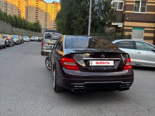 2011 Mercedes-Benz C-Класс 180 BlueEFFICIENCY III (W204) Рестайлинг, коричневый, 1580000 рублей, вид 2