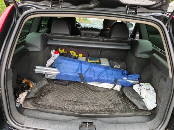 2007 Volvo V50 I Рестайлинг, чёрный - вид 38