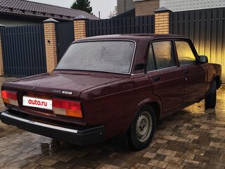 2008 Lada (ВАЗ) 2107, пурпурный, 199999 рублей, вид 2