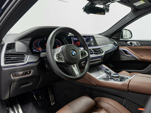 2020 BMW X6 30d III (G06), синий, 7990000 рублей - вид 11