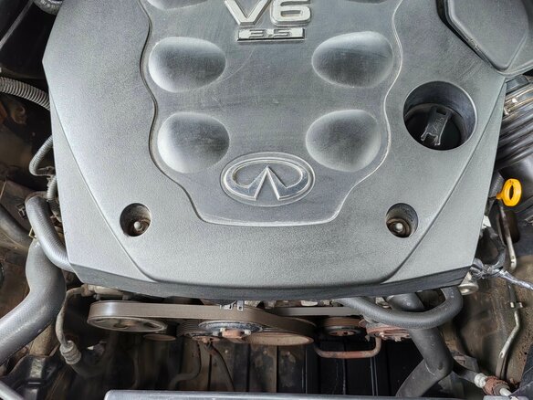 2004 Infiniti FX35 I (S50), чёрный, 710000 рублей - вид 19