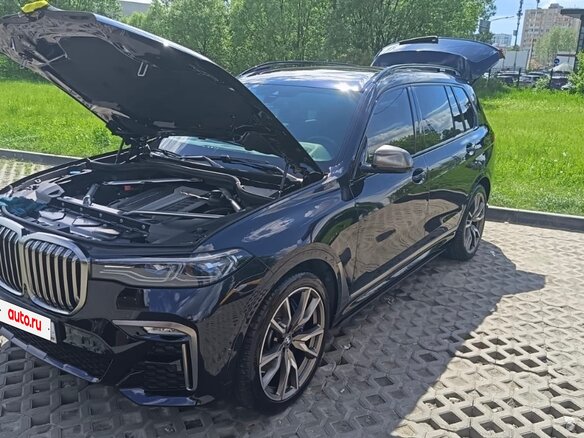 2020 BMW X7 M50d I (G07), чёрный - вид 9