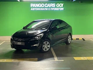 2016 Hyundai Solaris I Рестайлинг, чёрный, 1015000 рублей, вид 3