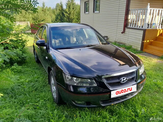 2007 Hyundai Sonata V (NF), чёрный, 990000 рублей, вид 1
