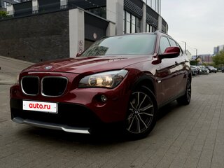 2012 BMW X1 18i I (E84) Рестайлинг, красный, 1275000 рублей, вид 2