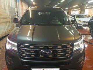 2017 Ford Explorer V Рестайлинг, серый, 2700000 рублей, вид 2