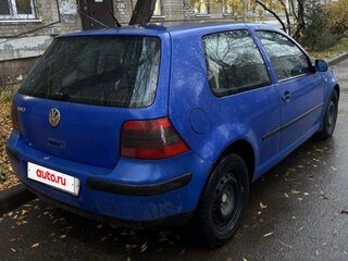 1998 Volkswagen Golf IV, синий, 200000 рублей, вид 1