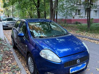2006 Fiat Punto III Grande Punto, синий, 250000 рублей, вид 3