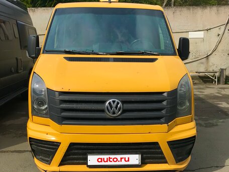 2014 Volkswagen Crafter, жёлтый, 1700000 рублей, вид 2