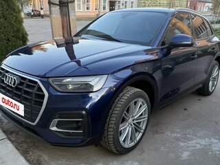 2021 Audi Q5 45 TFSI II (FY) Рестайлинг, синий, 5050000 рублей, вид 1