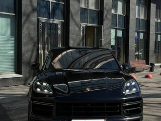 2020 Porsche Cayenne Turbo Coupé III, чёрный, 9700000 рублей, вид 1