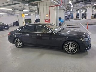 2019 Mercedes-Benz S-Класс 560 Long VI (W222, C217) Рестайлинг, чёрный, 4350000 рублей, вид 2