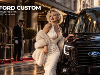 2026 Ford Transit Custom, синий, 6700000 рублей, вид 1