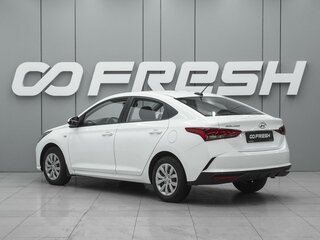 2021 Hyundai Solaris II Рестайлинг, белый, 1699000 рублей, вид 2