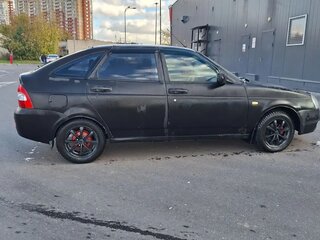 2008 Lada (ВАЗ) Priora I, чёрный, 160000 рублей, вид 4
