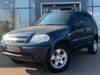 2011 Chevrolet Niva I Рестайлинг, синий, 385000 рублей, вид 1