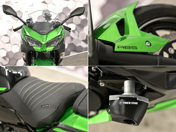 2024 Kawasaki Ninja 400, чёрный, 677000 рублей - вид 9