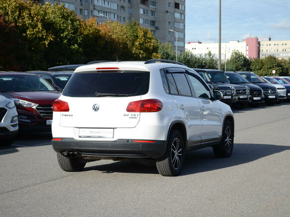 2012 Volkswagen Tiguan I Рестайлинг, белый, 1240000 рублей - вид 5