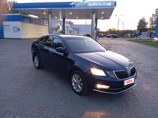 2017 Skoda Octavia III (A7) Рестайлинг, синий, 1330000 рублей, вид 4