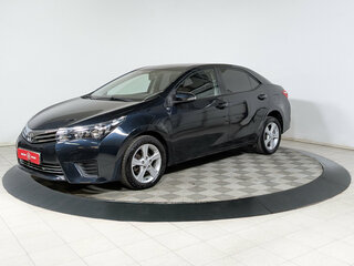 2014 Toyota Corolla XI (E160, E170, E180), чёрный, 1179500 рублей, вид 4