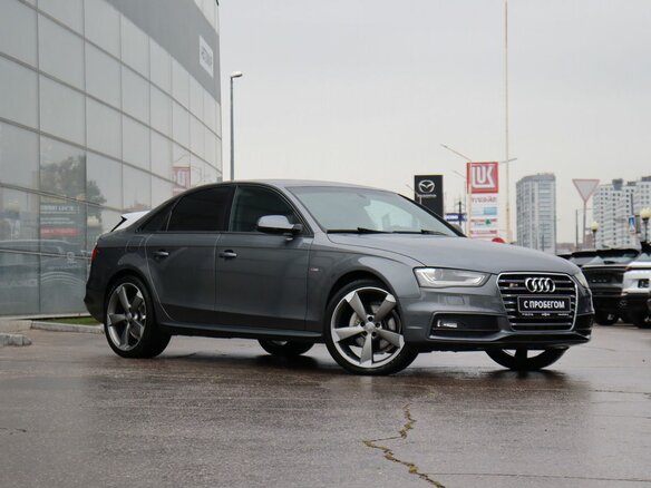 2012 Audi A4 IV (B8) Рестайлинг, серый, 1500000 рублей - вид 2