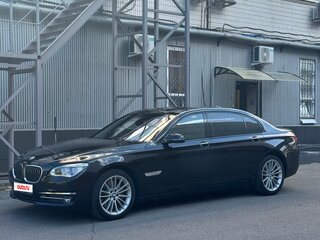 2013 BMW 7 серии Long 750Li xDrive V (F01/F02/F04) Рестайлинг, чёрный, 1500000 рублей, вид 2
