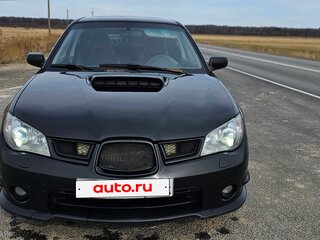 2006 Subaru Impreza WRX II Рестайлинг 2, чёрный, 750000 рублей, вид 1