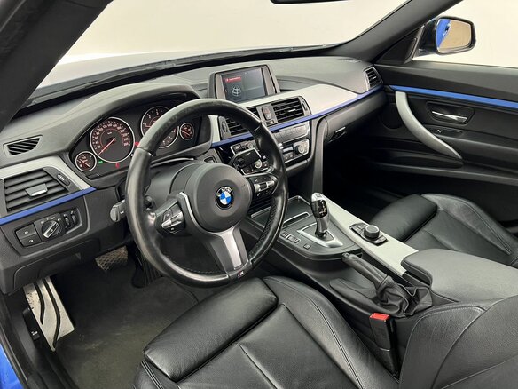2018 BMW 3 серии 320d xDrive VI (F3x) Рестайлинг, синий - вид 11