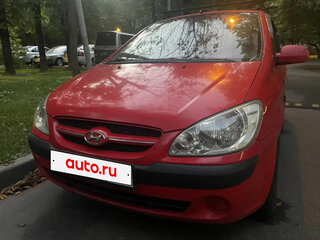 2006 Hyundai Getz I Рестайлинг, красный, 465000 рублей, вид 3