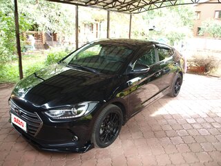 2018 Hyundai Elantra VI (AD), чёрный, 1440000 рублей, вид 1