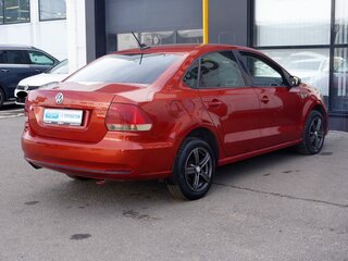 2018 Volkswagen Polo V Рестайлинг, оранжевый, 1130000 рублей, вид 5